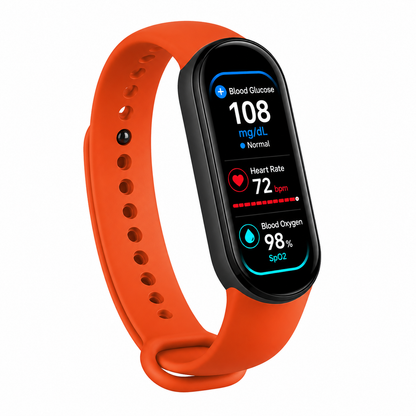 🔥80% OFF Launch Offer 🏆 2026 Pryxo™ M9 Non-Invasive Smart Band 📈12 health reports - No-Prick